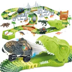 Dinosaur Race Track Playset